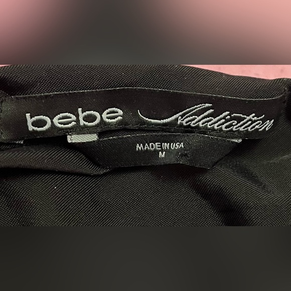 Bebe Addiction Black One Shoulder Dress - Picture 7 of 9